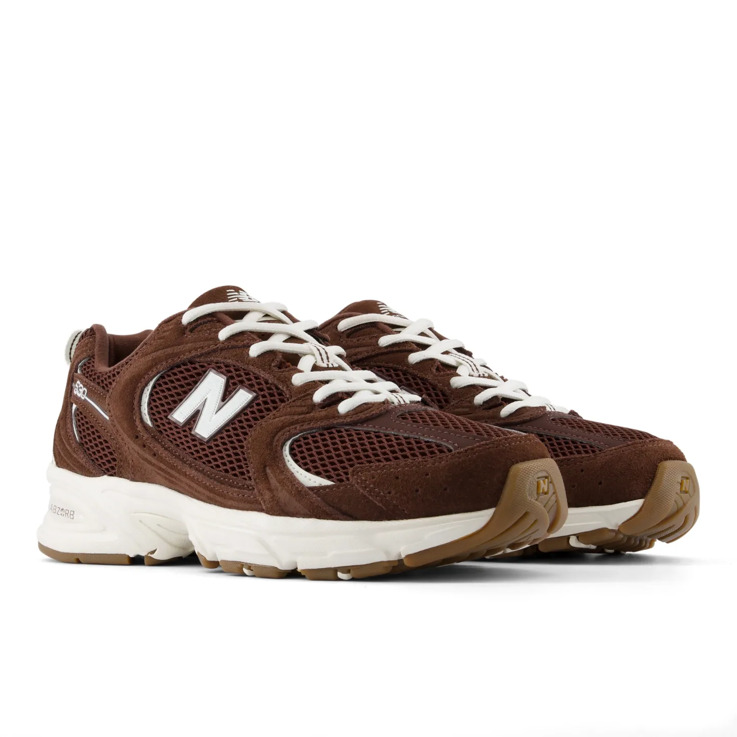 New Balance 530 Marrón oscuro / Blanco sal U530SCW