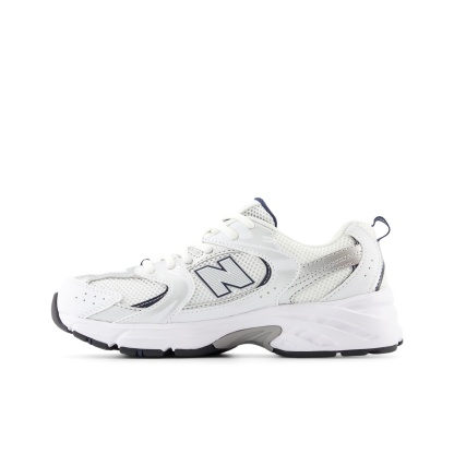 New Balance 530 Lace Blanco / Índigo natural / Plata metalizada GR530SB1
