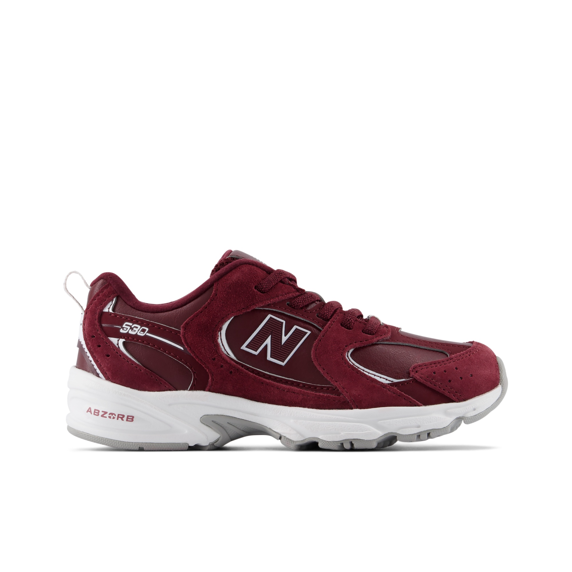 New Balance 530 Bungee Lace Burdeos / Blanco P5306MQ