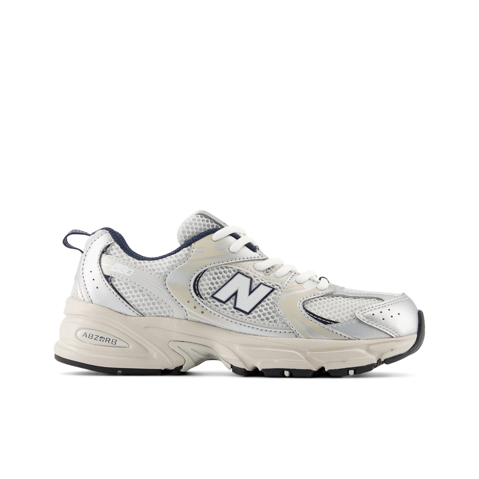 New Balance 530 Lace Gris niebla / Gris nube / Azul marino GR530KA