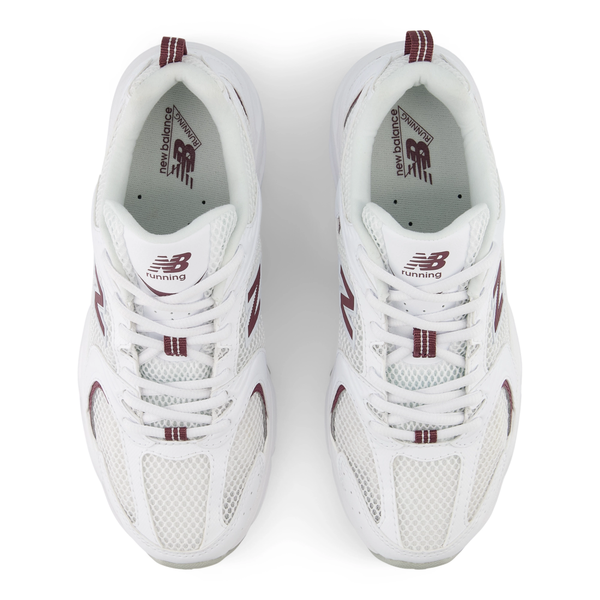 New Balance 530 Blanco / Ciruela suave U530CSF