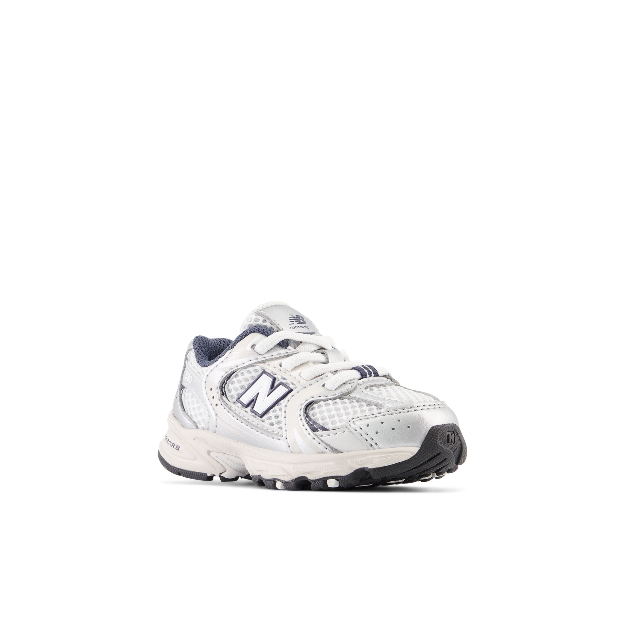 New Balance 530 Bungee Lace Gris niebla / Gris nube / Azul marino IZ530KA