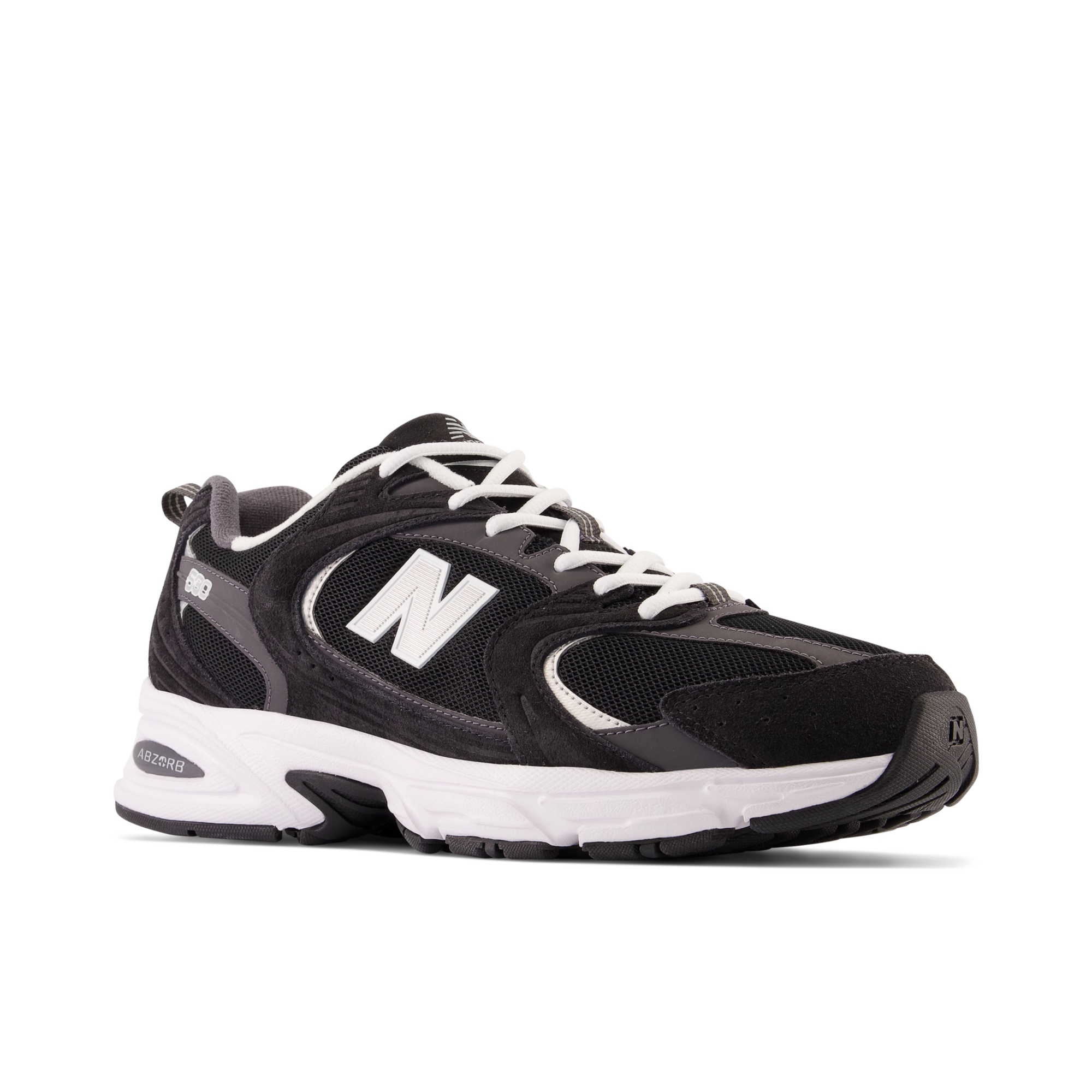 New Balance 530 Negro / Gris oscuro / Plata metalizada MR530CC