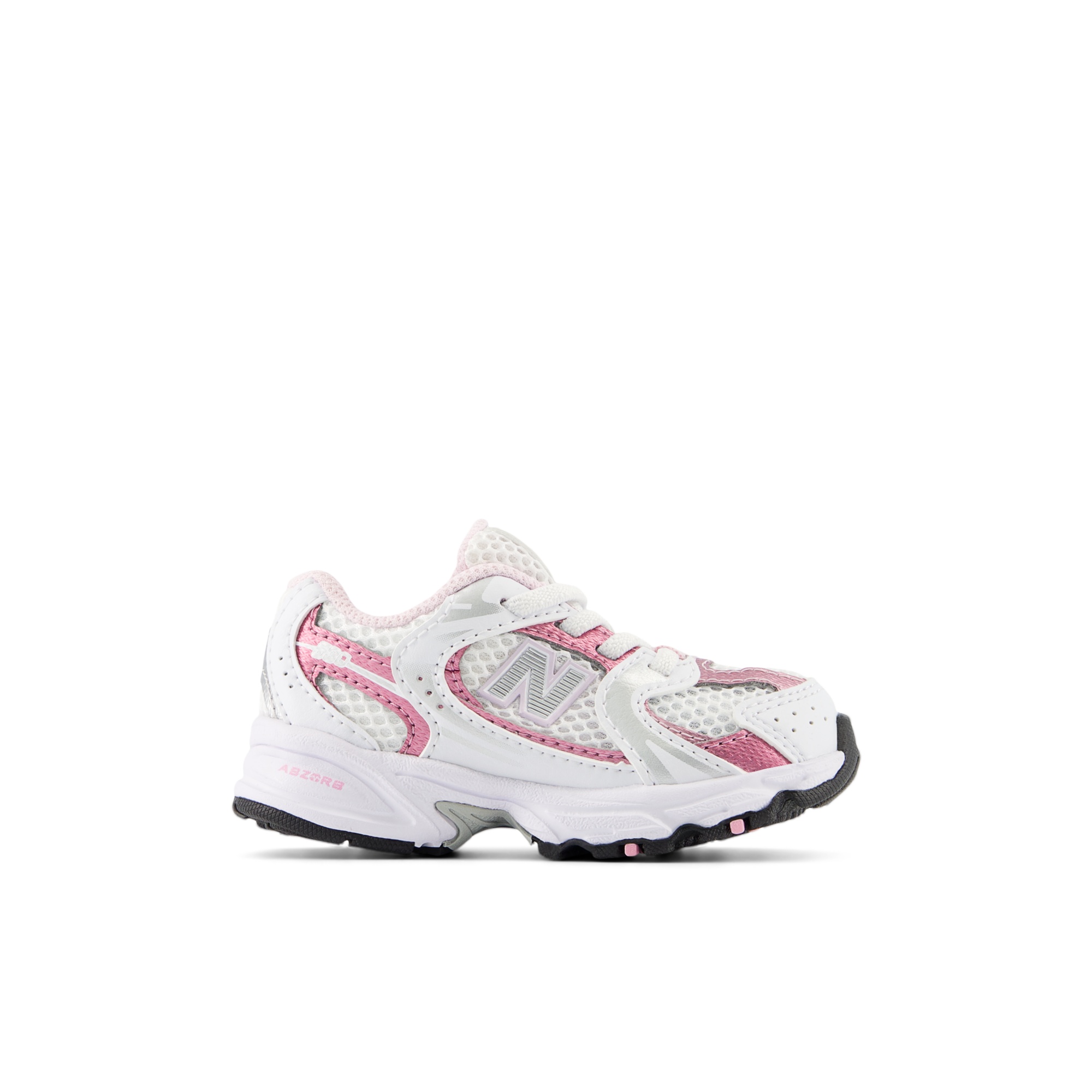 New Balance 530 Bungee Lace Blanco / Rosa claro IZ530RK