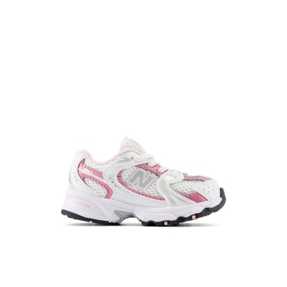 New Balance 530 Bungee Lace Blanco / Rosa claro IZ530RK