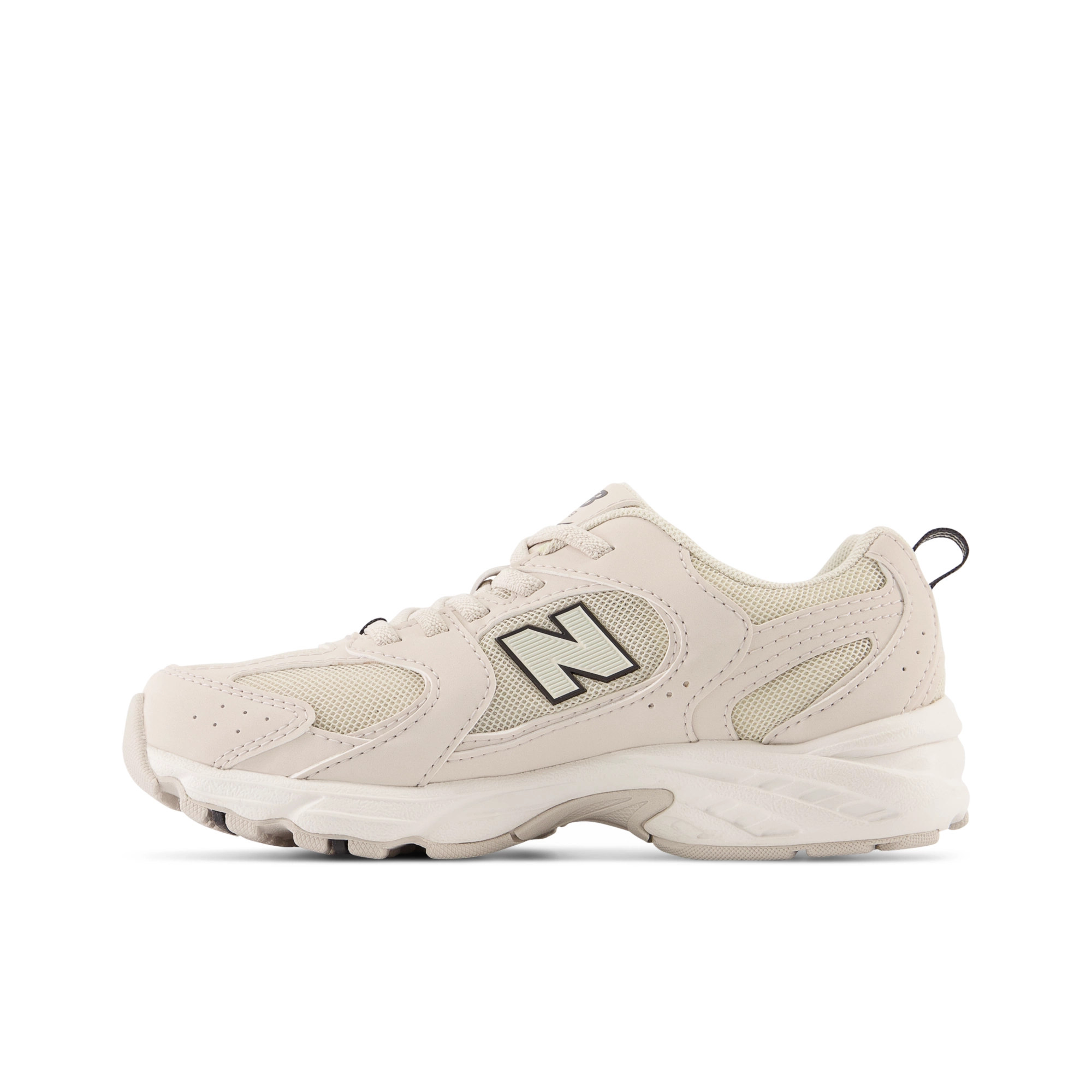 New Balance 530 Bungee Lace Crema / Gris oscuro PZ530SC1