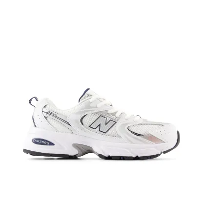 New Balance 530 Lace Blanco / Índigo natural / Plata metalizada GR530SB1