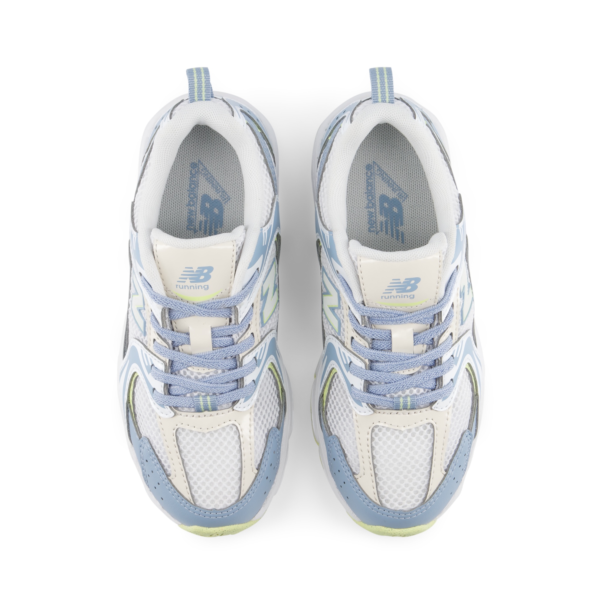 New Balance 530 Bungee Lace Gris ártico claro / Blanco P5303W7