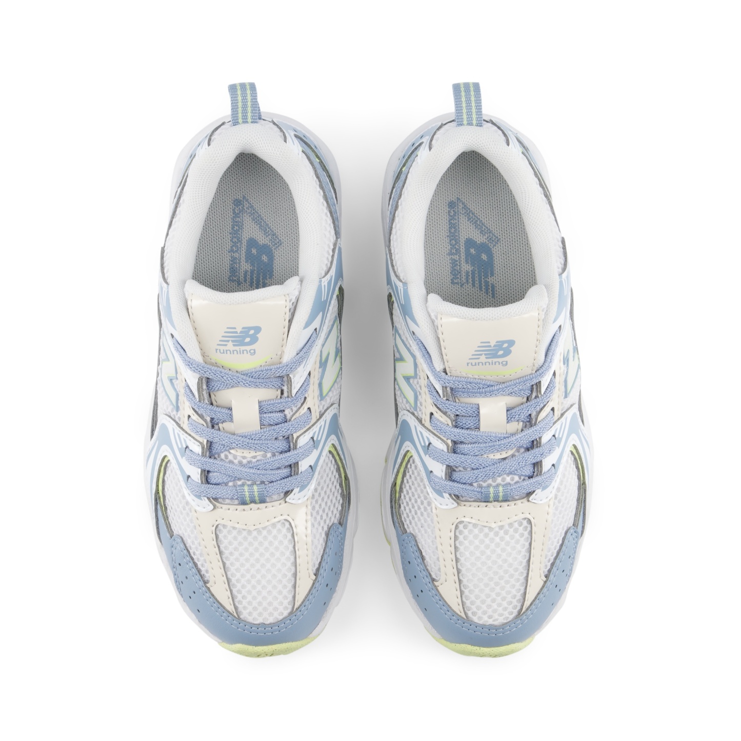 New Balance 530 Bungee Lace Gris ártico claro / Blanco P5303W7