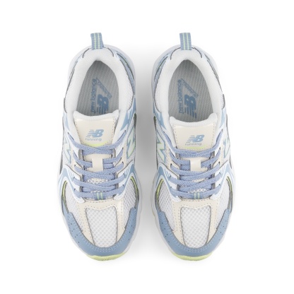 New Balance 530 Bungee Lace Gris ártico claro / Blanco P5303W7