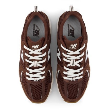 New Balance 530 Marrón oscuro / Blanco sal U530SCW