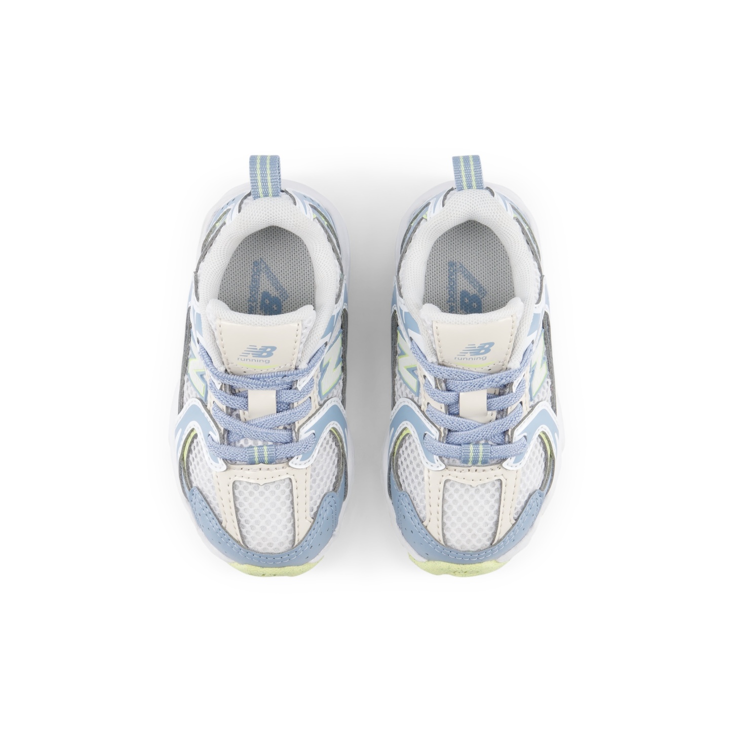 New Balance 530 Bungee Lace Gris ártico claro / Blanco I53068I