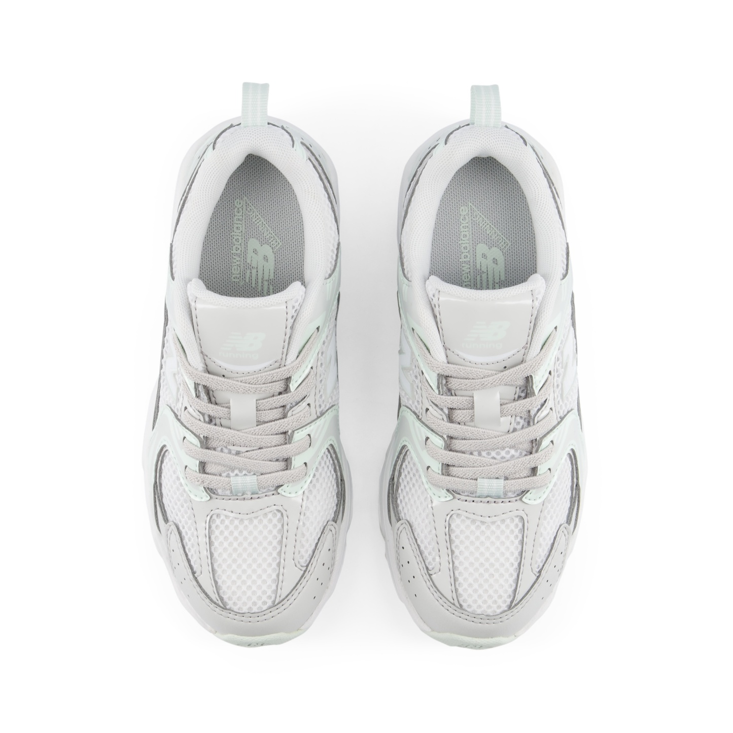 New Balance 530 Bungee Lace Gris / Verde menta P5306LF