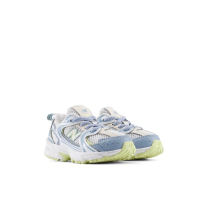 New Balance 530 Bungee Lace Gris ártico claro / Blanco I53068I
