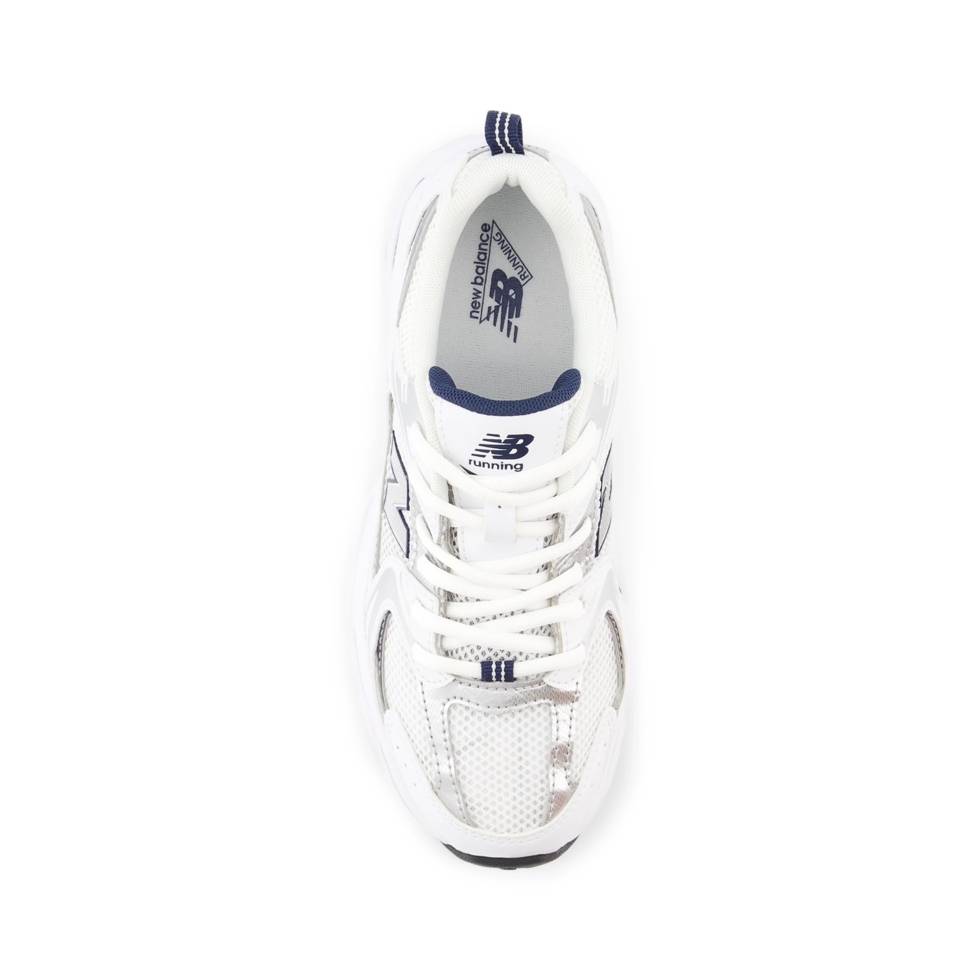 New Balance 530 Lace Blanco / Índigo natural / Plata metalizada GR530SB1