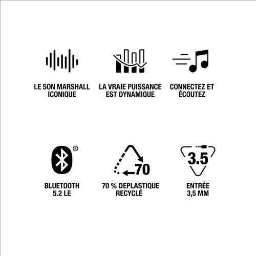 Enceinte sans fil Bluetooth Marshall Acton III