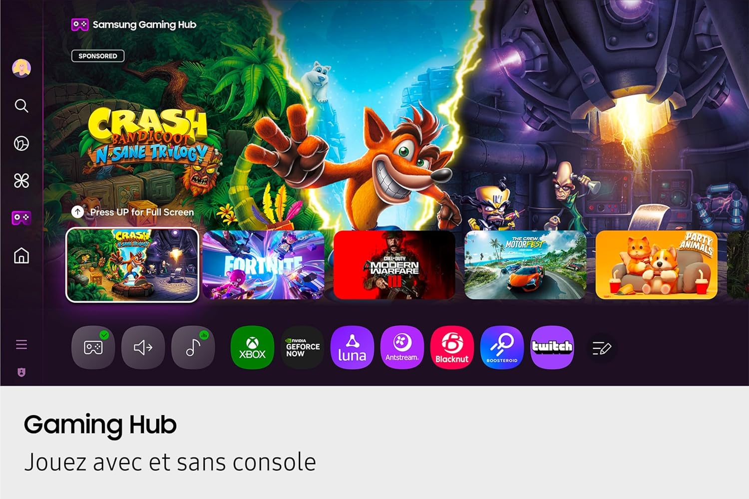 Samsung TV AI 85 Pouces QLED Q7FA 2025 4K Smart TV