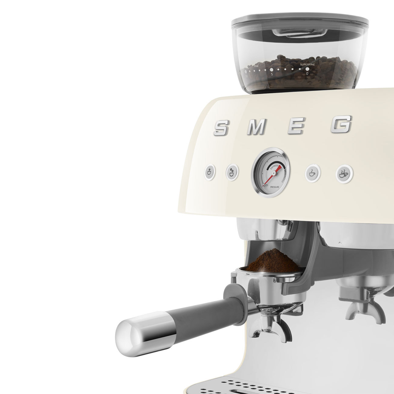 Machine à café manuelle avec broyeur avec broyeur