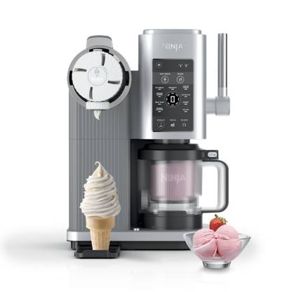 Ninthtja® CREAMi® Scoop & Swirl™ 13-in-1 Ice Cream and Soft Serve Maker, Soft Sage