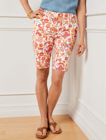 Perfect Shorts - 10.5&rdquo;- Charming Floral