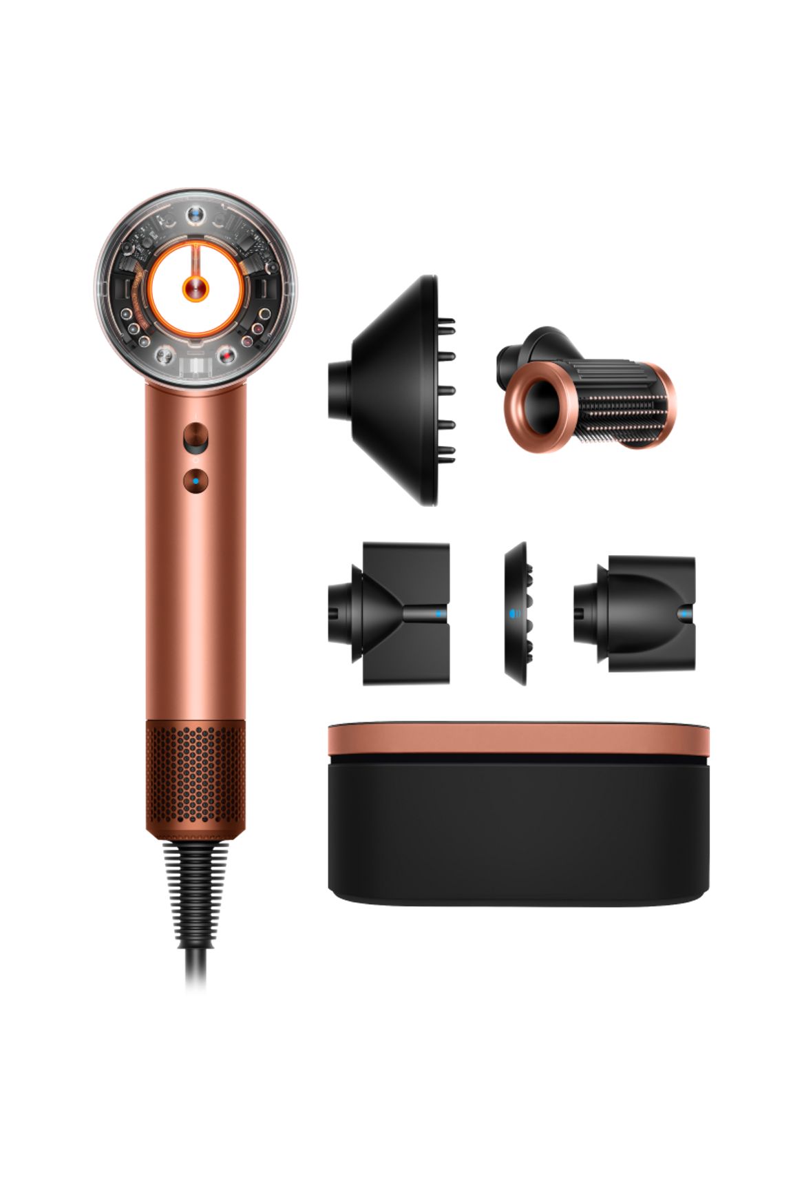 Sèche-cheveux Dyson Supersonic Nural™ – cheveux raides à ondulés