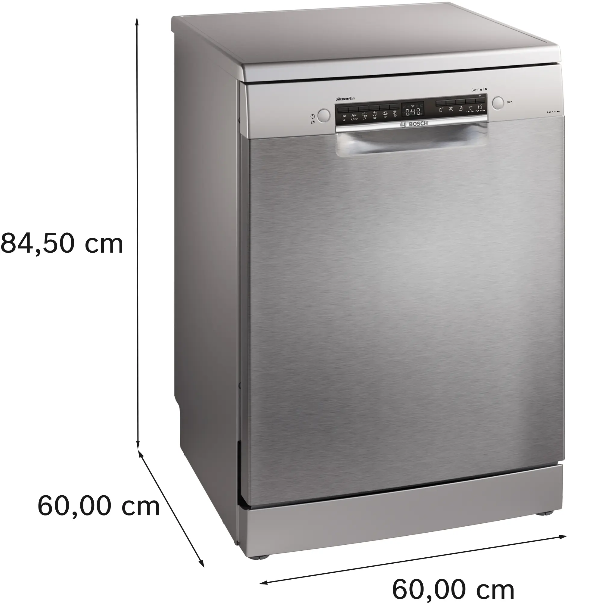 Lave vaisselle 60 cm BOSCH  Série 4 SERENITY Silence Plus