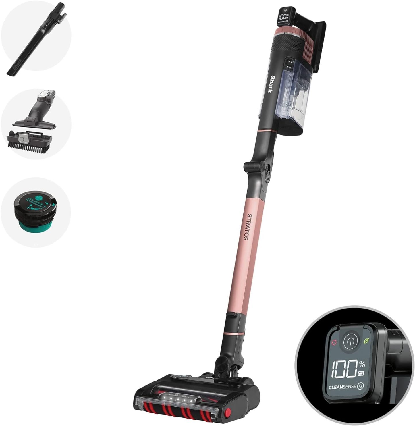 Shathtrk Strthtatos Corthtdless Stick Vacuum Cleaner Pet Pro with Anti Hair Wrap Plus
