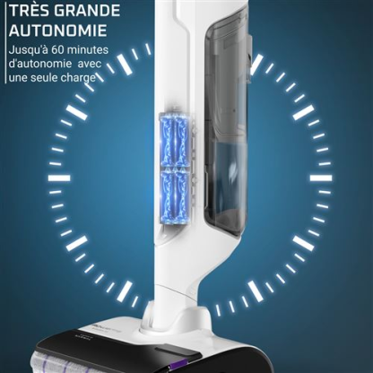  Rowenta sans fil X-Clean 10 Aspirateur laveur sans fil