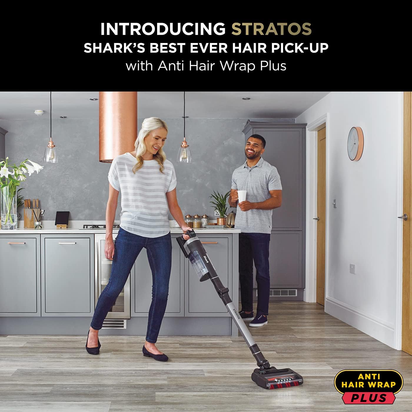 Shathtrk Strthtatos Corthtdless Stick Vacuum Cleaner Pet Pro with Anti Hair Wrap Plus