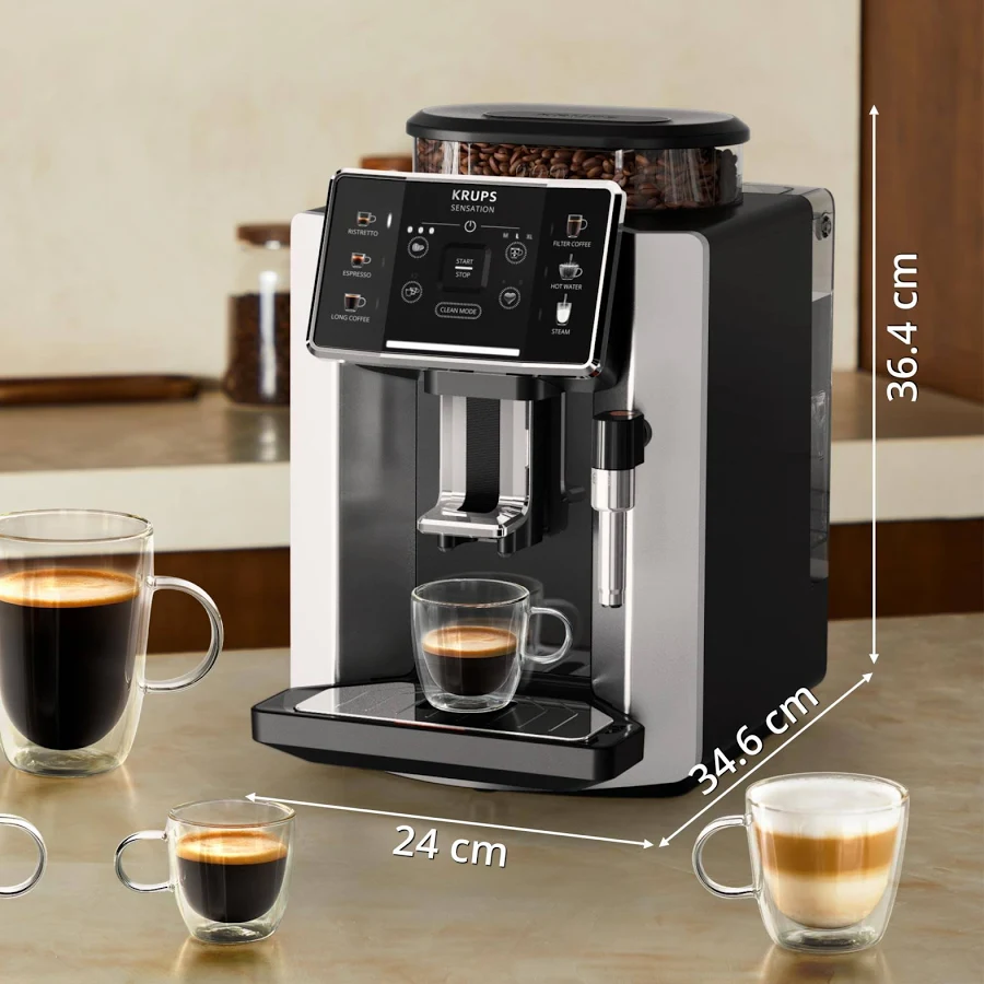 Machine à café à grain Krups Sensation EA910E10 