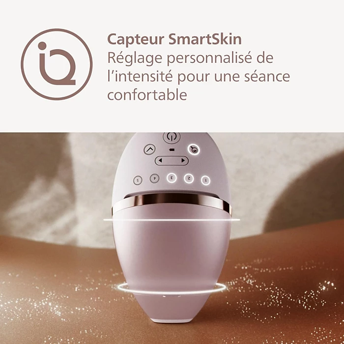 Philips Lumea IPL 9900 Series (Épilateur à lumière pulsée avec SenseIQ)