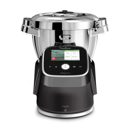 Moulinex i-Companion Touch Pro HF93D810 Robot cuiseur - 17 programmes - 8 accessoires - Balance intégrée