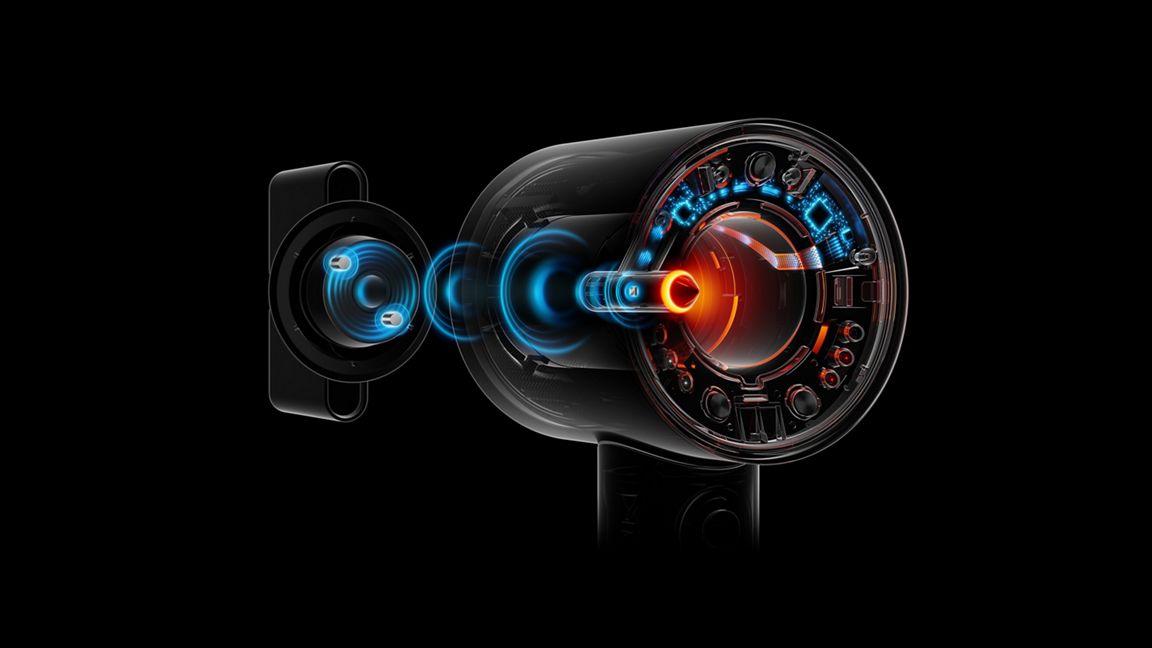 Sèche-cheveux Dyson Supersonic Nural™ – cheveux raides à ondulés