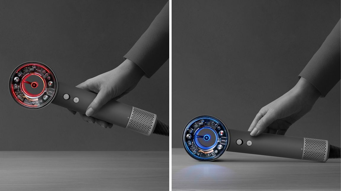 Sèche-cheveux Dyson Supersonic Nural™ – cheveux raides à ondulés