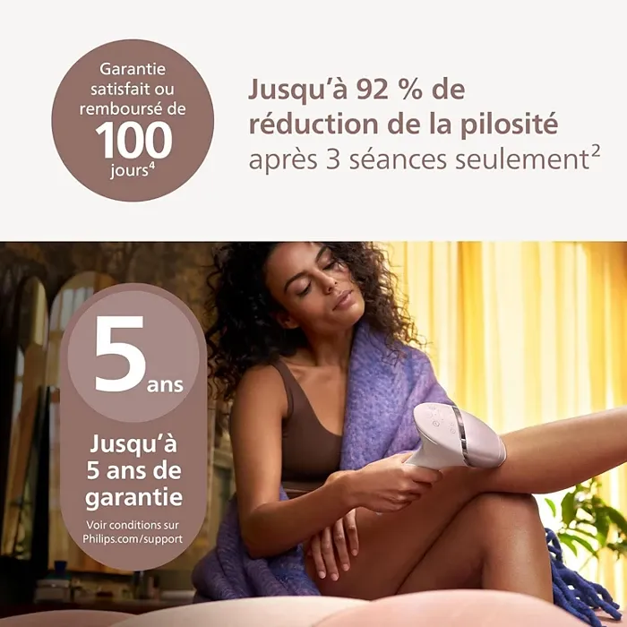 Philips Lumea IPL 9900 Series (Épilateur à lumière pulsée avec SenseIQ)