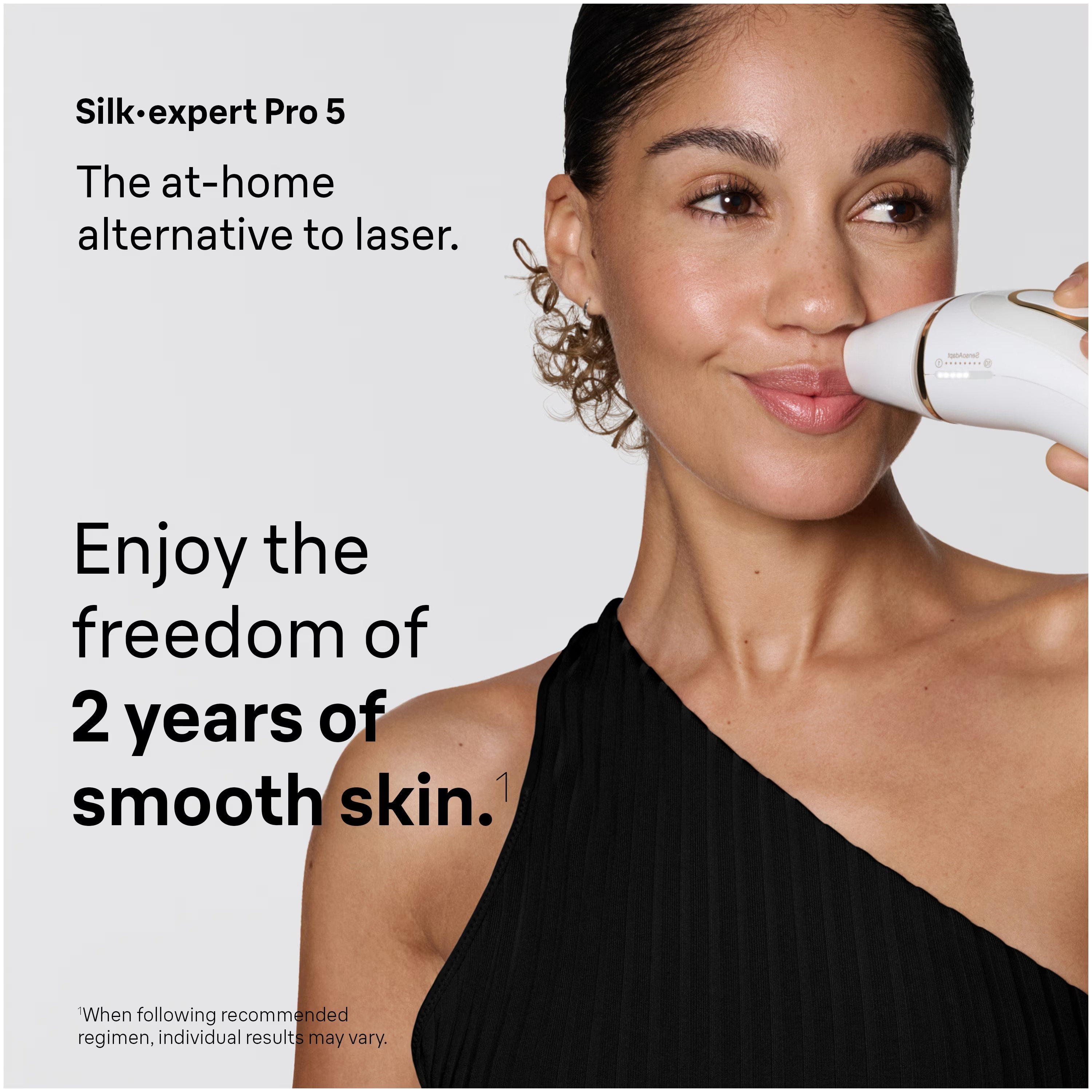 Braun Silk·expert Pro 5 IPL: Alternative to Laser Hair Removal with 4 Caps and Vanity Case