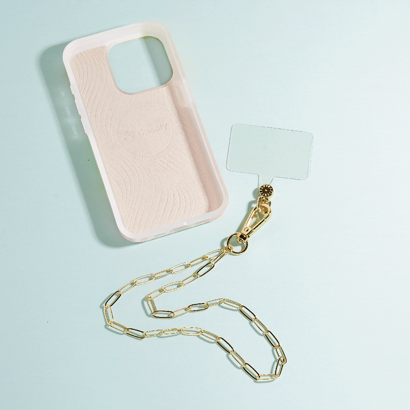 Paperclip Chain Wristlet Phone Chain | Pura Vida x Casely
