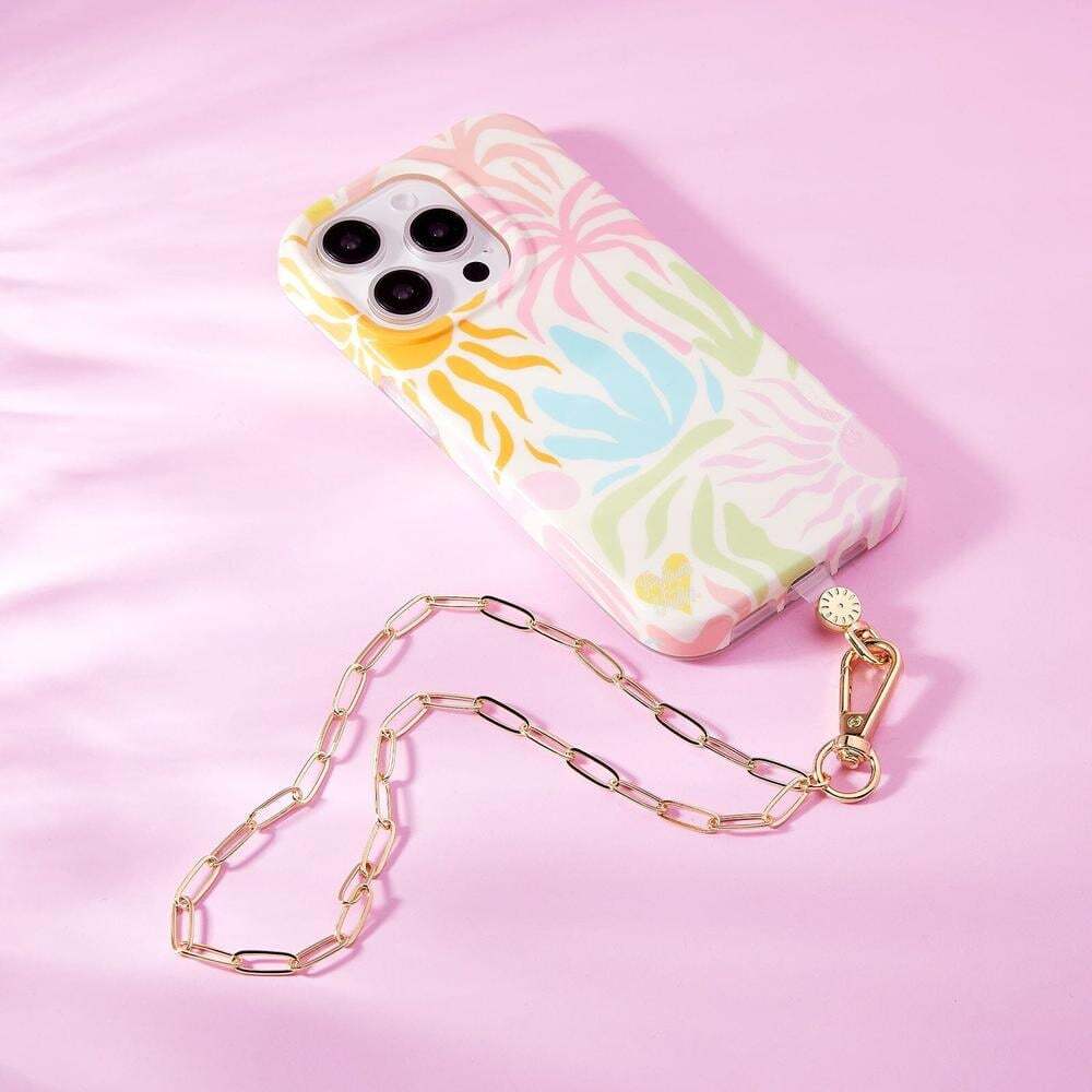 Paperclip Chain Wristlet Phone Chain | Pura Vida x Casely