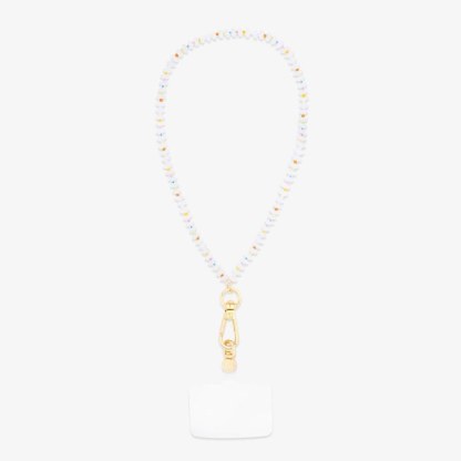 Iridescence Bead Wristlet Phone Chain | Pura Vida x Casely