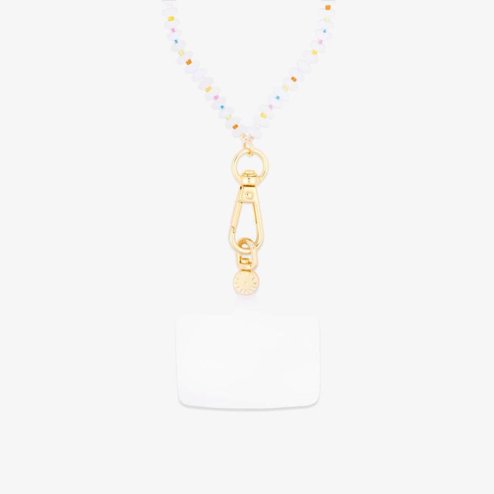 Iridescence Bead Wristlet Phone Chain | Pura Vida x Casely