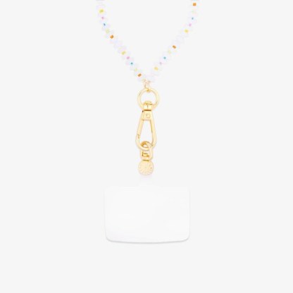Iridescence Bead Wristlet Phone Chain | Pura Vida x Casely
