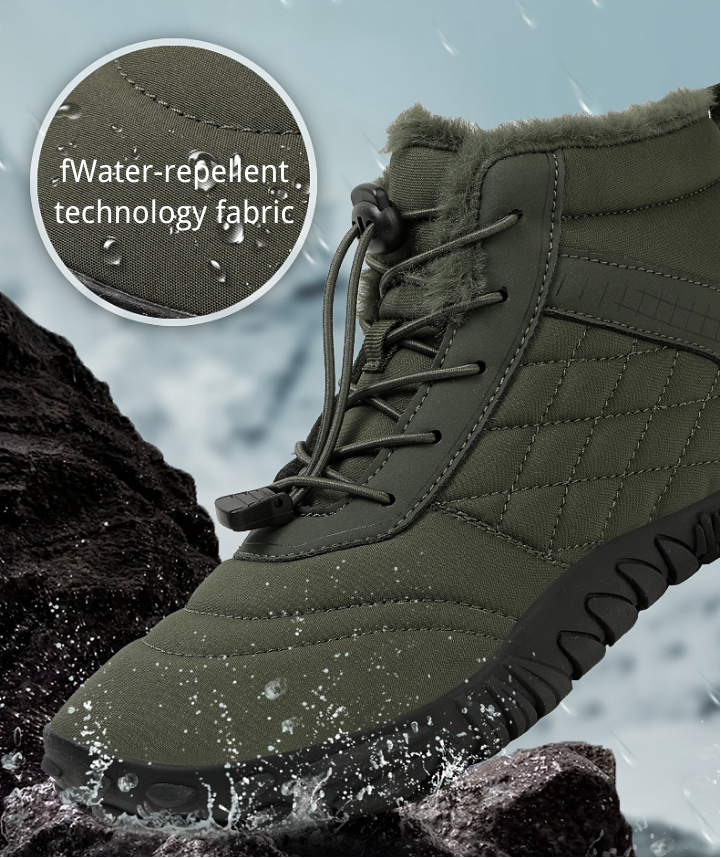 ❄️ArcticStride- Non-slip & Carbon Fiber Waterproof Winter Barefoot Shoes (Unisex)