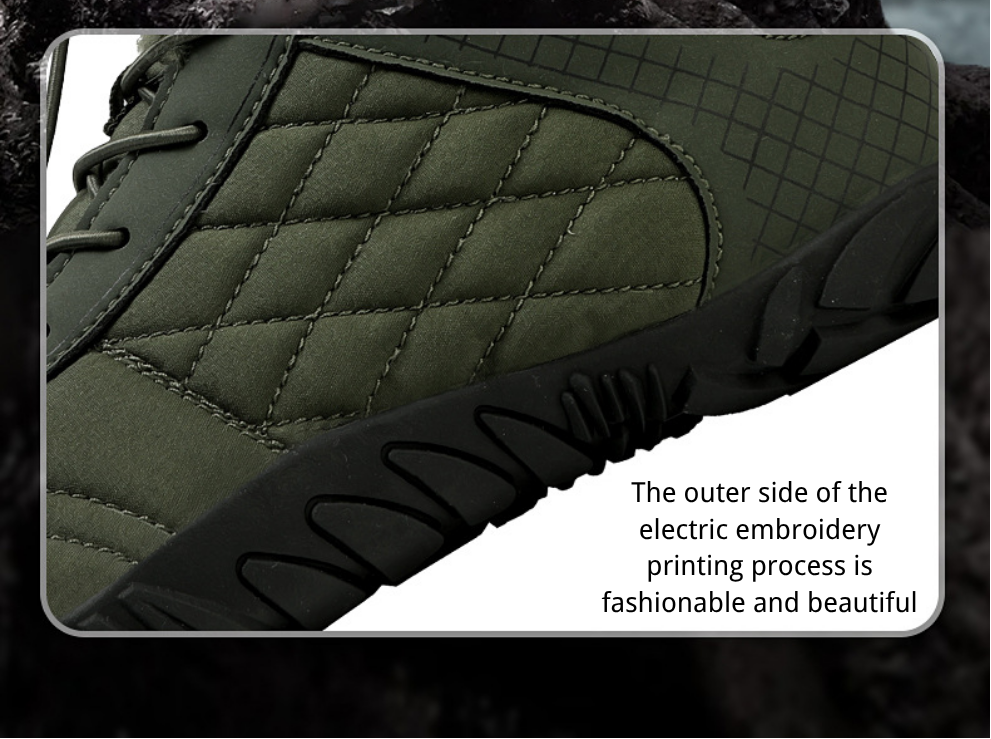 ❄️ArcticStride- Non-slip & Carbon Fiber Waterproof Winter Barefoot Shoes (Unisex)