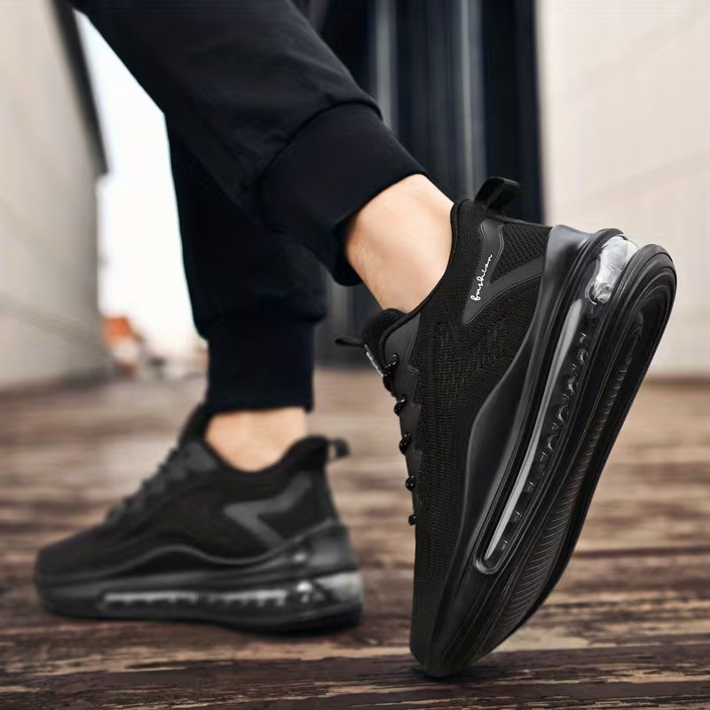 👟 Men’s Air Cushion Walking Sneakers Wide Toe Box. Cushioned Comfort. Confident Grip 🛑✨