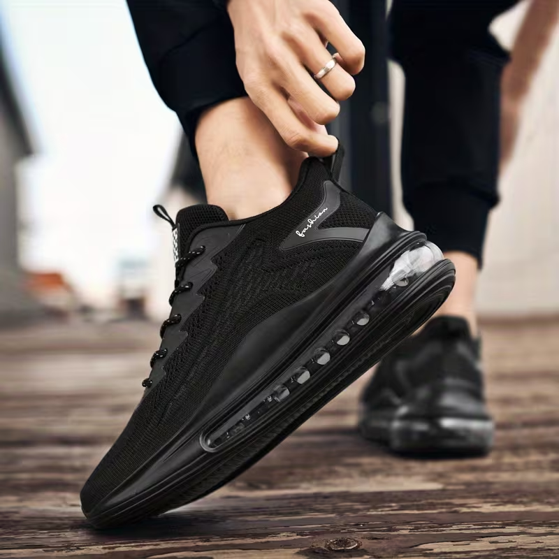 👟 Men’s Air Cushion Walking Sneakers Wide Toe Box. Cushioned Comfort. Confident Grip 🛑✨