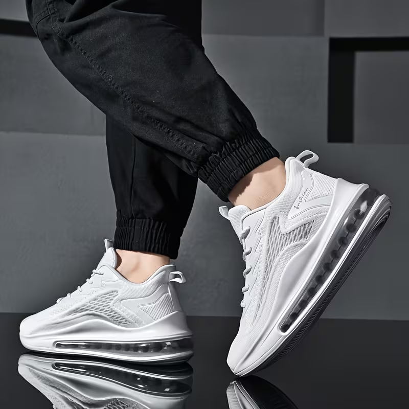 👟 Men’s Air Cushion Walking Sneakers Wide Toe Box. Cushioned Comfort. Confident Grip 🛑✨