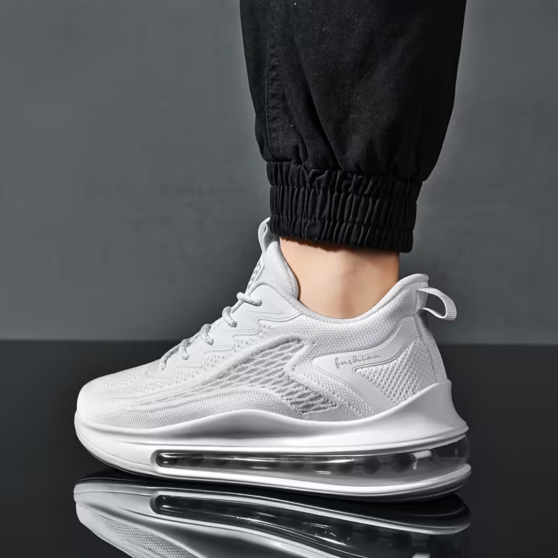 👟 Men’s Air Cushion Walking Sneakers Wide Toe Box. Cushioned Comfort. Confident Grip 🛑✨