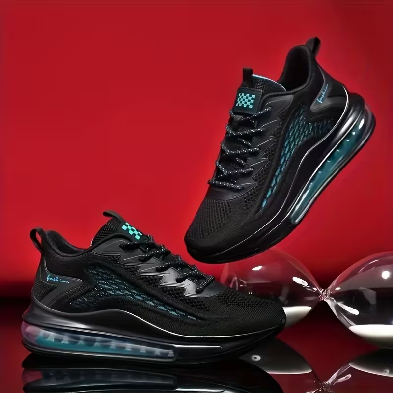 👟 Men’s Air Cushion Walking Sneakers Wide Toe Box. Cushioned Comfort. Confident Grip 🛑✨