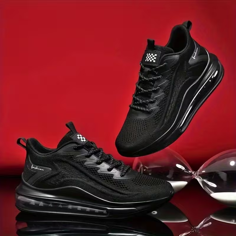 👟 Men’s Air Cushion Walking Sneakers Wide Toe Box. Cushioned Comfort. Confident Grip 🛑✨
