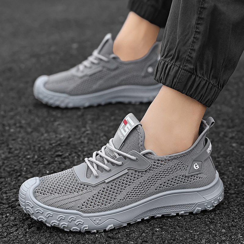 (🔥LAST DAY-70% OFF⏰️)Anti-smashing, anti-piercing, insulating, breathable and wear- Reinforced Lightweight Safety Shoes
